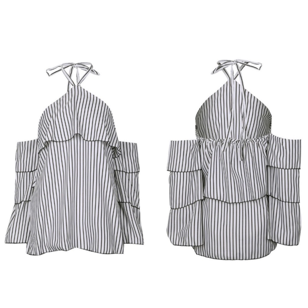 Off Shoulder Halter Top - Picture 5 of 8